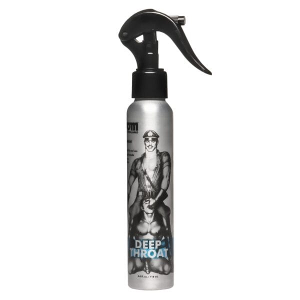 Tom of Finland Deep Throat Spray- 4 oz Tom of Finland Deep Throat Spray- 4 oz