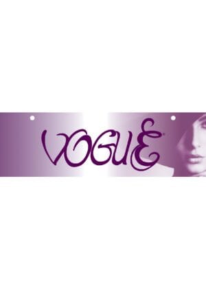 Vogue Display Sign