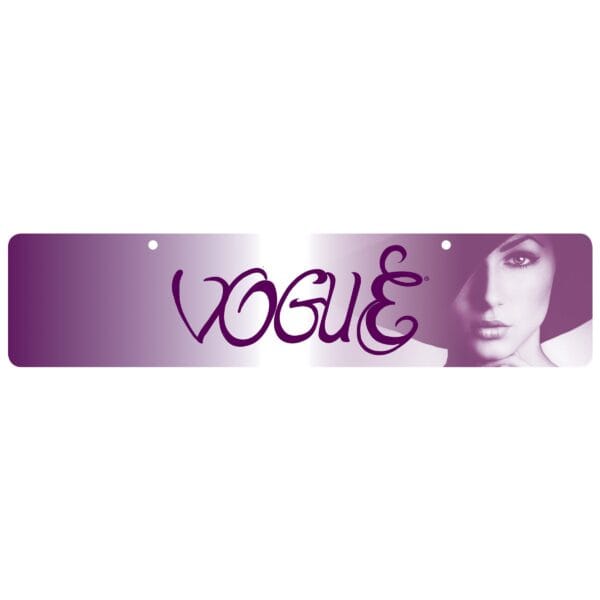 Vogue Display Sign Vogue Display Sign