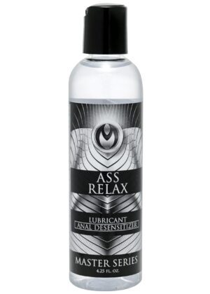 Master Series Ass Relax Desensitizing Lubricant - 4.25 oz
