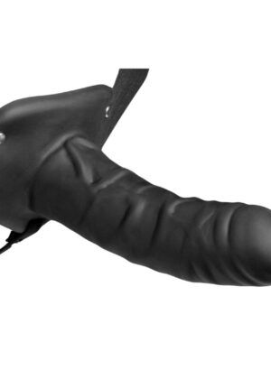 Size Matters Erection Assist Hollow Silicone Strap On