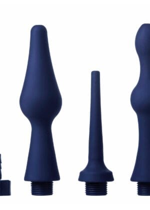 Universal 3 Piece Silicone Enema Attachment Set