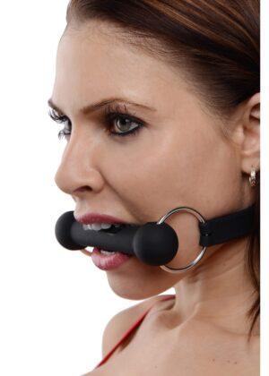 Mr. Ed Lockable Silicone Horse Bit Gag