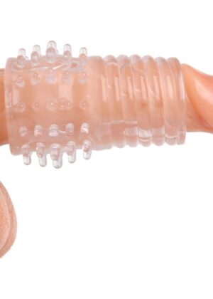 Pig in a Blanket Textured Penis Enlarger Sleeve