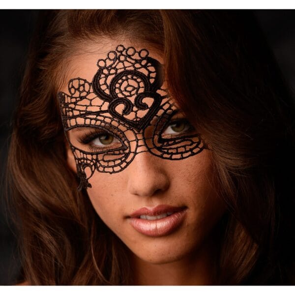 The Enchanted Black Lace Mask The Enchanted Black Lace Mask