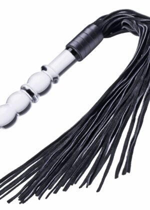 Lingam Glass Dildo Flogger