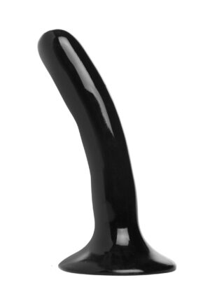 Slim Strap On Harness Dildo- Black