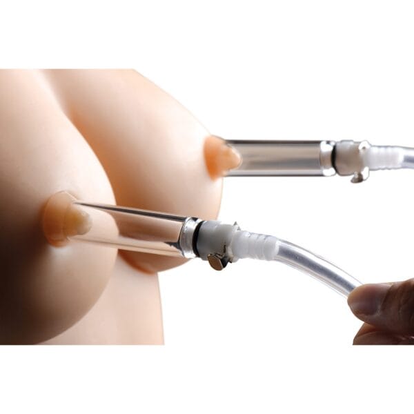 Nipple Pumping System with Dual Detachable Acrylic Cylinders Nipple Pumping System with Dual Detachable Acrylic Cylinders