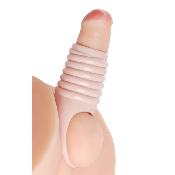 Really Ample Ribbed Penis Enhancer Sheath Really Ample Ribbed Penis Enhancer Sheath