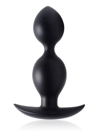 Orbs Steel Weighted Duotone Silicone Anal Plug