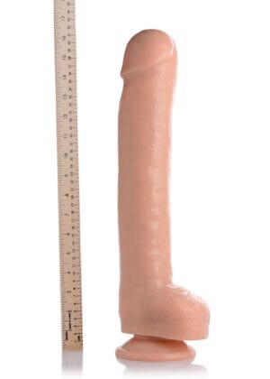 The Destroyer 16.5 Inch Dildo Flesh