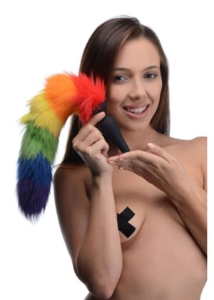 Rainbow Tail Anal Plug
