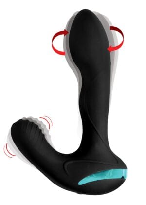 Maverick Rotating Vibrating Silicone Prostate Stimulator