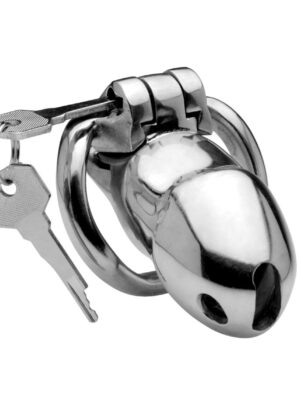 Rikers 24-7 Stainless Steel Locking Chastity Cage