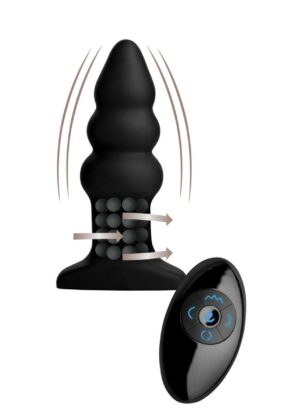 Rimmers Model I Rippled Rimming Plug with Remote