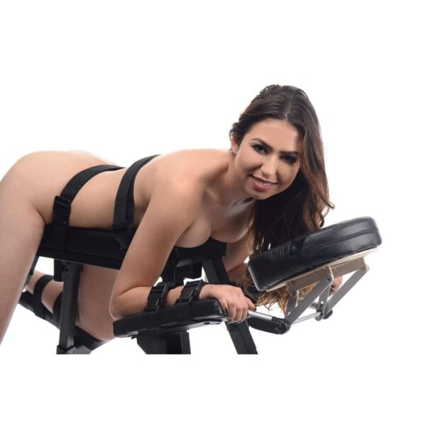 Obedience Extreme Sex Bench with Restraint Straps Obedience Extreme Sex Bench with Restraint Straps