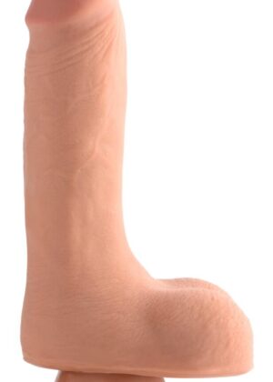 7 Inch Ultra Real Dual Layer Suction Cup Dildo- Medium Skin Tone