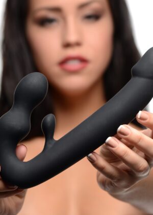 Tri-Volver Rechargeable Strapless Strap On