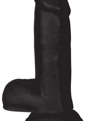 JOCK 6 Inch Dong with Balls Black
