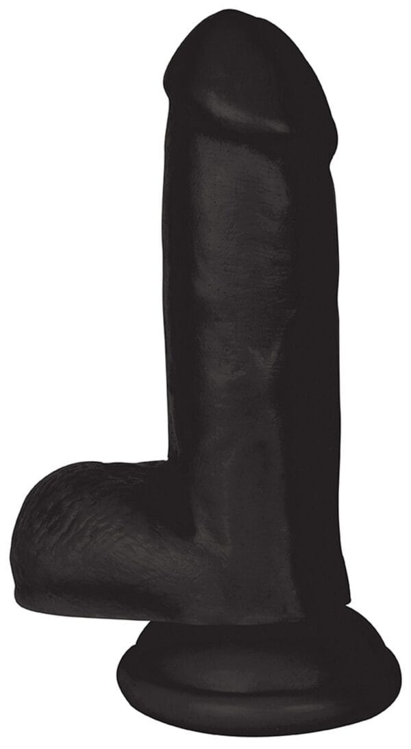 JOCK 6 Inch Dong with Balls Black JOCK 6 Inch Dong with Balls Black