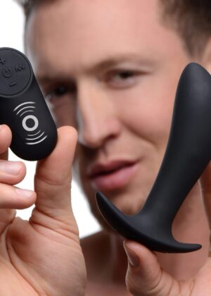 Silicone Prostate Vibrator with Remote Control