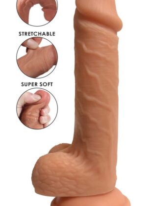 Easy Riders Dual Density Silicone Dildo - 7 Inch