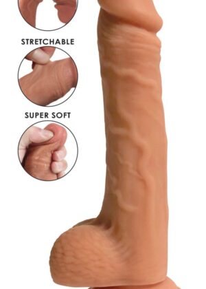 Easy Riders Dual Density Silicone Dildo - 9 Inch