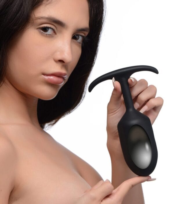 Premium Silicone Weighted Anal Plug - XL Premium Silicone Weighted Anal Plug - XL