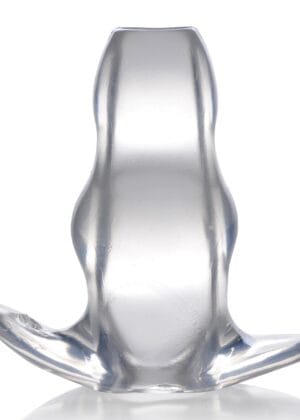 Clear View Hollow Anal Plug - Medium
