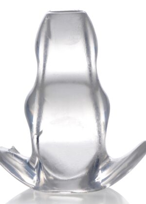 Clear View Hollow Anal Plug - Small