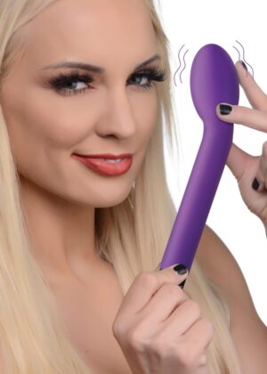 10X Silicone G-Spot Vibrator - Purple