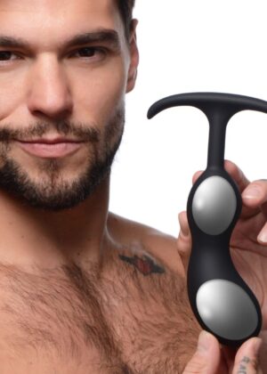 Premium Silicone Weighted Prostate Plug - Large