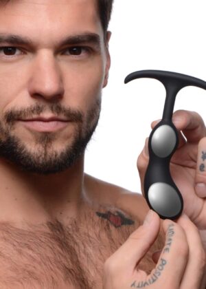 Premium Silicone Weighted Prostate Plug - Small