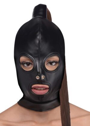 Ponytail Bondage Hood
