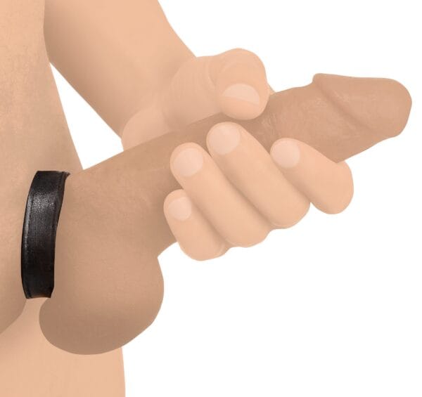 Leather and Velcro Cock Ring Leather and Velcro Cock Ring