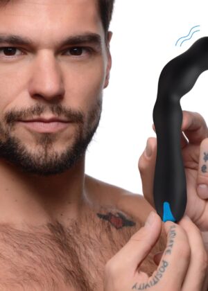 12X Silicone Beaded Prostate Vibrator