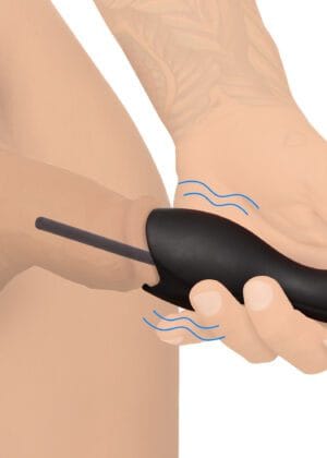 10X Vibrating Penis Head Teaser with Urethral Sounds