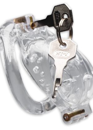Lockdown Customizable Chastity Cage - Clear