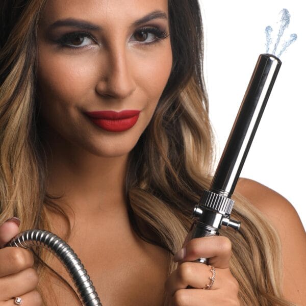 Enema Nozzle with Quick Shut Off/On Valve Enema Nozzle with Quick Shut Off/On Valve