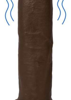 Jock Dark Vibrating Dildo - 8 Inch