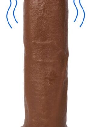 Jock Medium Vibrating Dildo - 8 Inch
