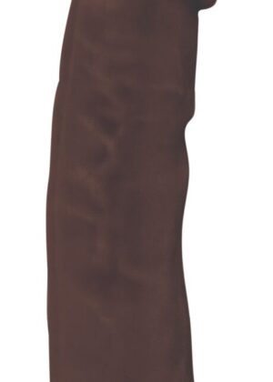 Silexpan Dark Hypoallergenic Silicone Dildo - 7 Inch