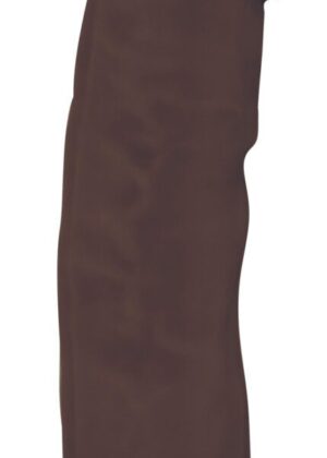 Silexpan Dark Hypoallergenic Silicone Dildo - 9 Inch