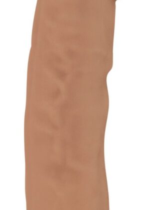 Silexpan Tan Hypoallergenic Silicone Dildo - 6 Inch