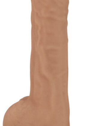 Silexpan Hypoallergenic Light Silicone Dildo with Balls - 9 Inch