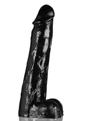Moby Huge 3 Foot Tall Super Dildo - Black