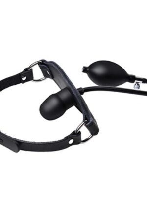 Silencer Inflatable Locking Silicone Penis Gag