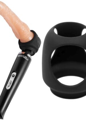 Strap Cap Wand Harness for Dildos