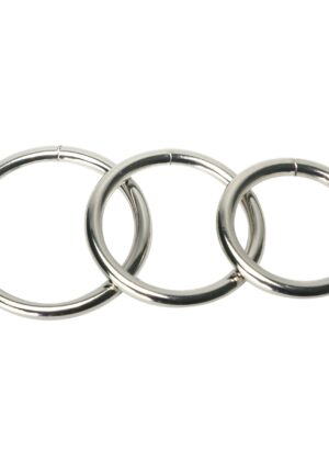 Trine Steel Ring Collection
