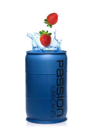 Passion Strawberry Flavored Lubricant - 55 Gallon Drum